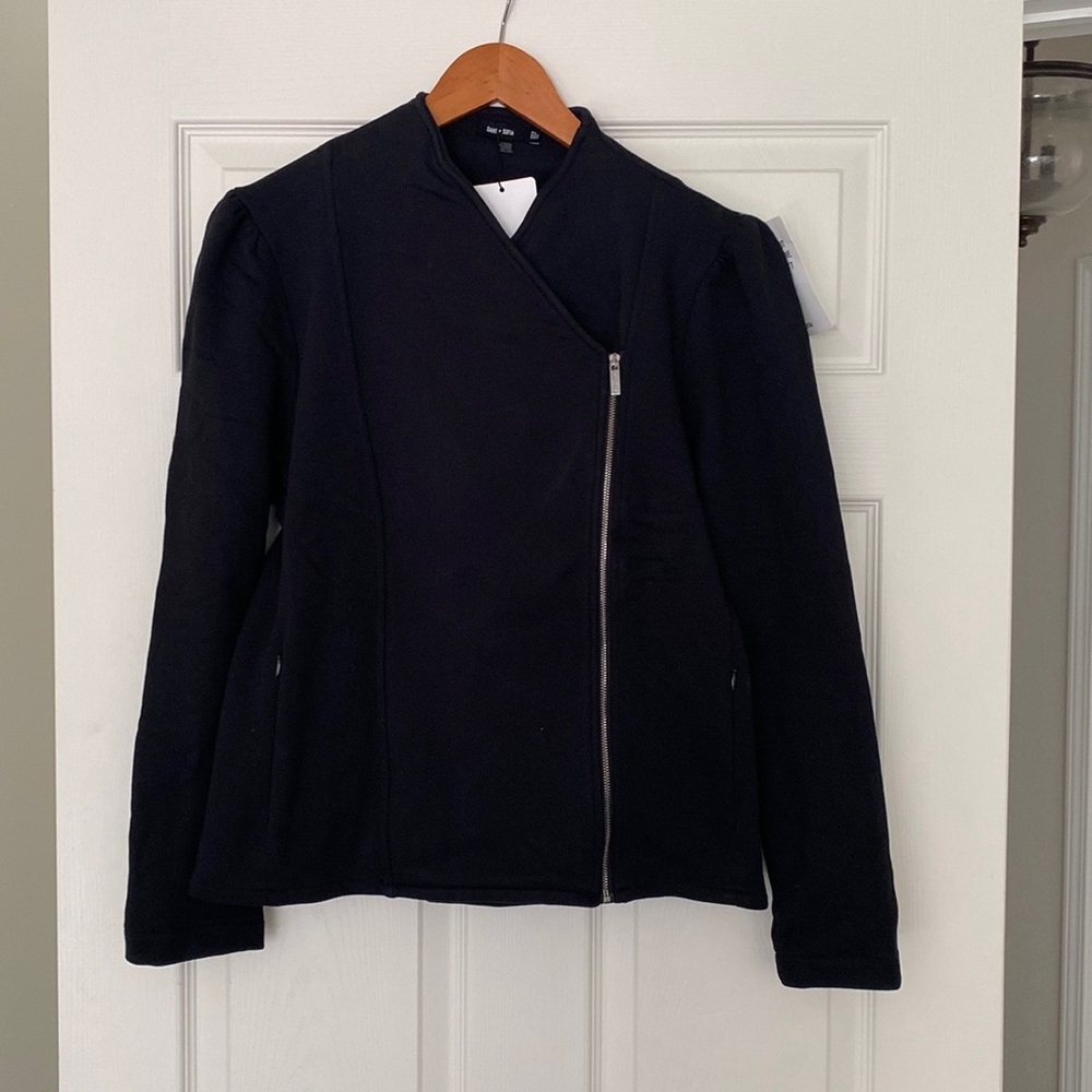 Saint and Sofia Cotton Biker Jacket - NWT